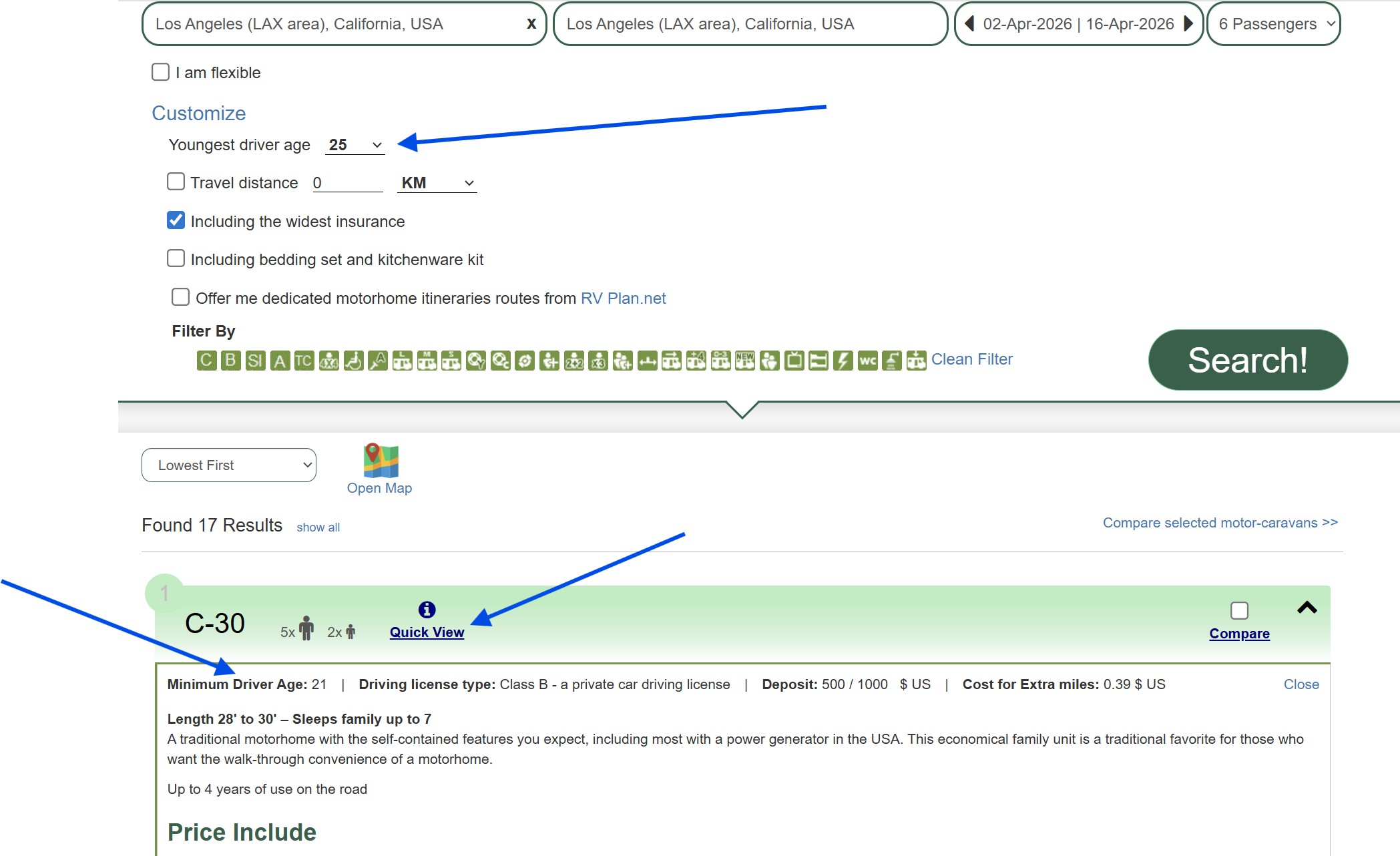 Minimum age to rental a RV in New Jersey Minimum age to rental a RV in New Jersey